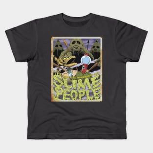 Mystery Science Rusty Barn Sign 3000 - The Slime People Kids T-Shirt